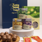 Quà tặng tết Xuân Sum Vầy - Hộp quà tết Macca Cao Cấp - Ảnh 5