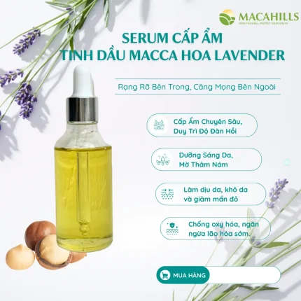 tinh dầu macca hoa lavender