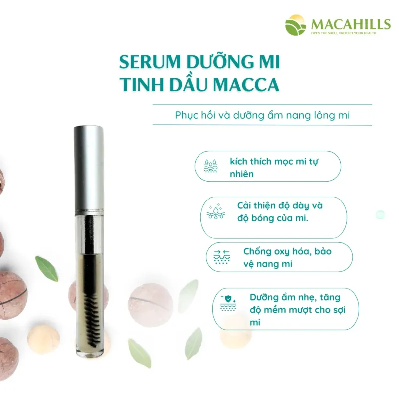 Serum Duong Mi Tinh Dau Macca