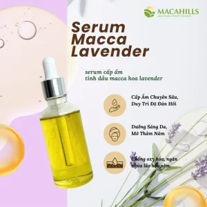 Serum tinh dau macca hoa Lavender