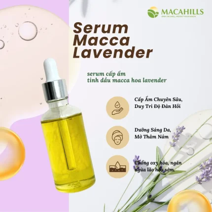 Serum Tinh Dầu Macca Hoa Lavender