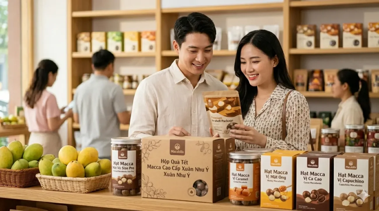 macca cho siêu thị đặc sản